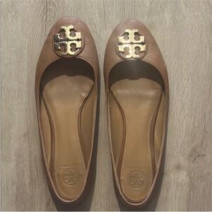 Tory Burch Tan Ballet Flats 9.5